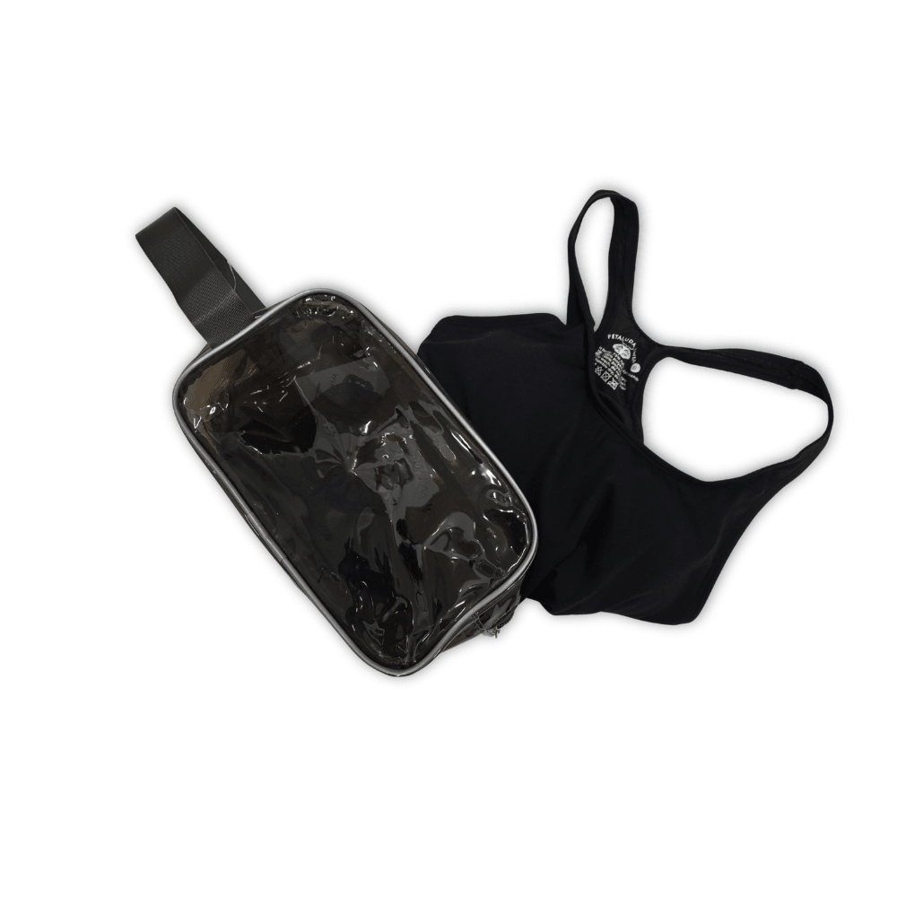 Reusable swim bag for wet swimmers and period-proof swimwear
