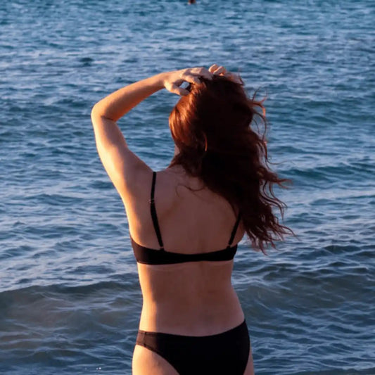 The Georgie Clip Crop Top - Petaluda Swim